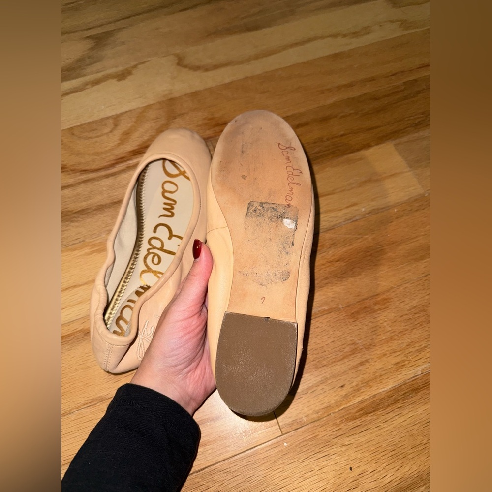 Sam Edelman Blush Ballet Flats - Picture 2 of 5